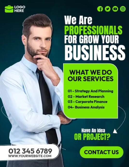 Business Ads Template PosterMyWall