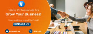 红色 Business Growth Consulting Facebook Cover Photo Template