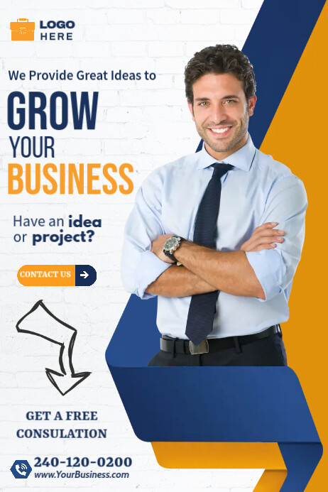 Business Agency Poster Template | PosterMyWall