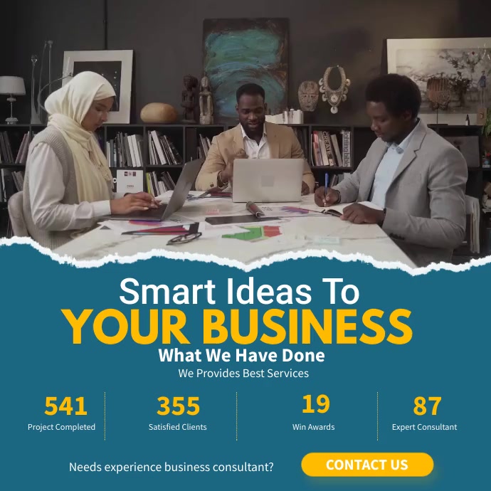 Business Agency Video Ads Template PosterMyWall