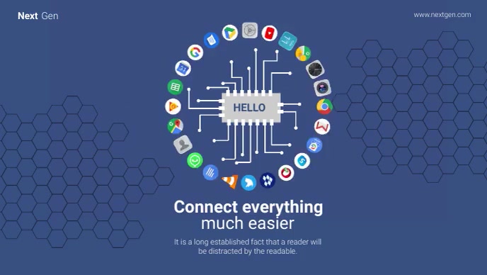 Business Application Facebook Video Template | PosterMyWall