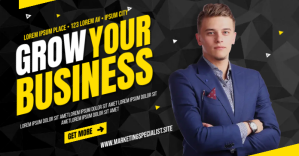 BUSINESS BANNER Immagine condivisa di Facebook template