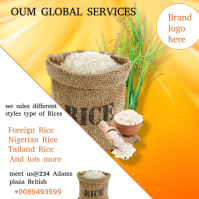 Bianco Rice Sales Promotion Instagram Post Template