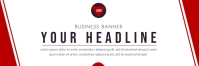 BUSINESS BANNER TEMPLATE Cartel de 2 × 6 pulg.