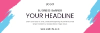 BUSINESS BANNER TEMPLATE Cartel de 2 × 6 pulg.