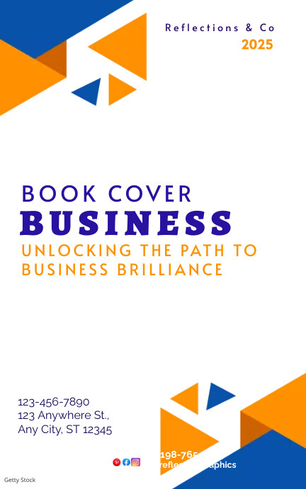 Plantilla de Book Cover Template | PosterMyWall