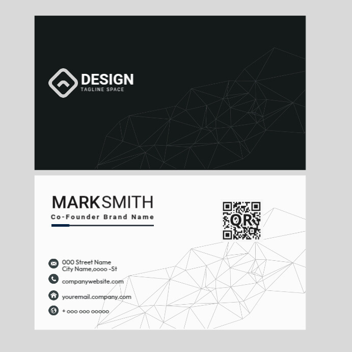 Business Calling Card Template | PosterMyWall