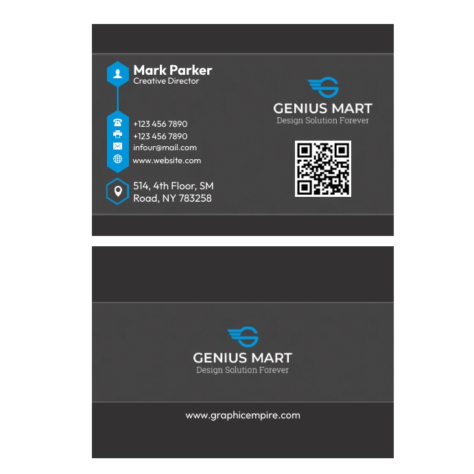 Business Calling Card Template | PosterMyWall