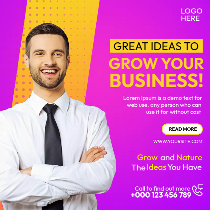 Business Calling Card Template | PosterMyWall