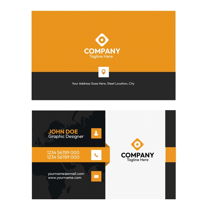 Business Calling Card Template | PosterMyWall