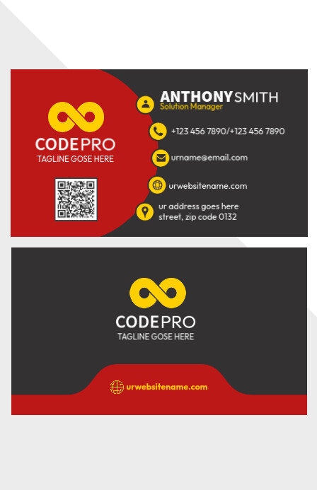 Business Calling Card Template | PosterMyWall