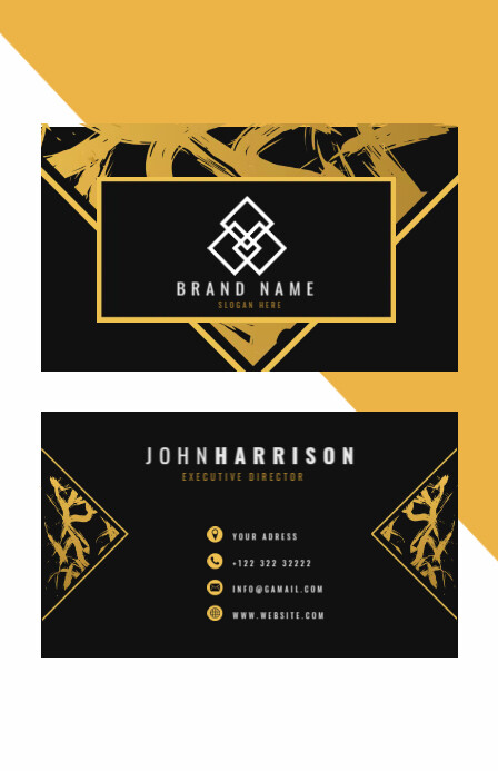 Business Calling Card Template | PosterMyWall