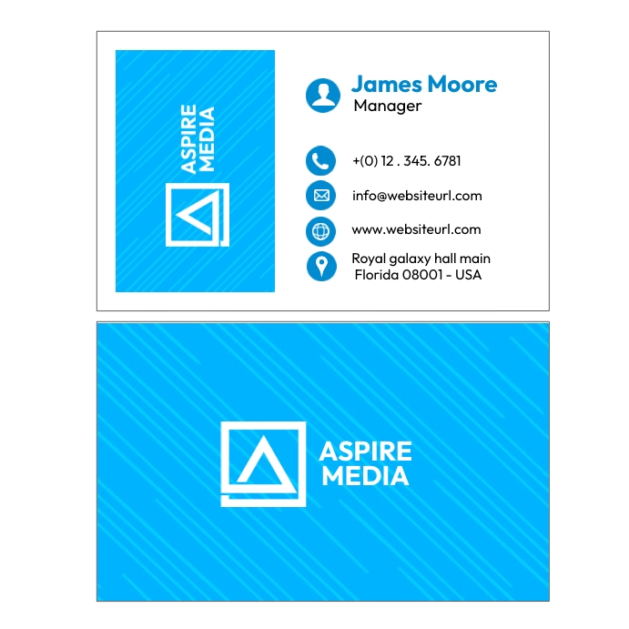 Business Calling Card Template PosterMyWall