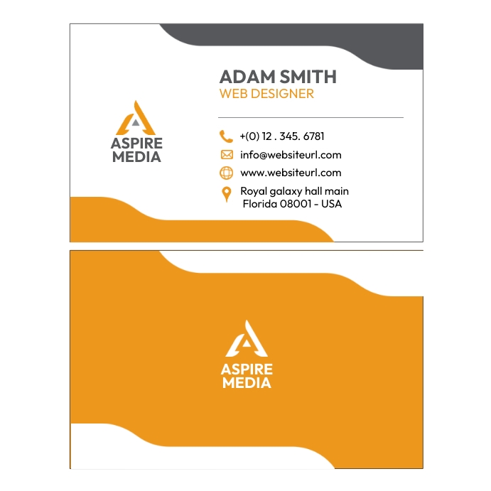Business Calling Card Template PosterMyWall