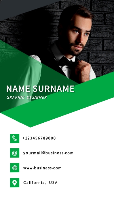 Business card and name card design template