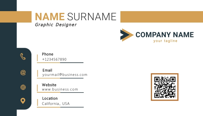 File Name Card Copy of business card and name card design template | PosterMyWall