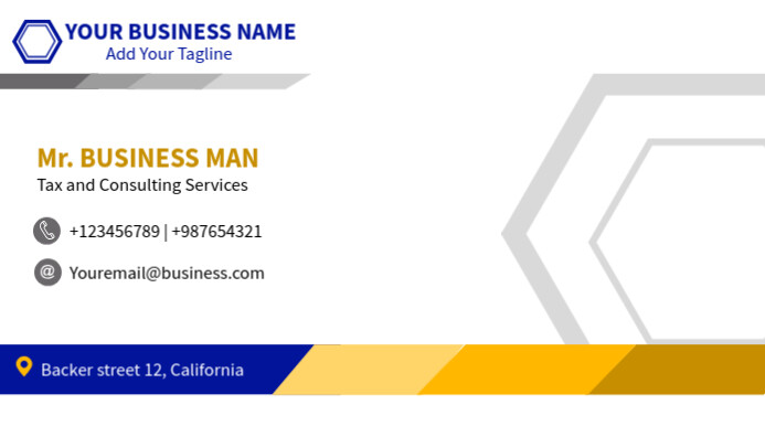 File Name Card Copy of business card and name card design template | PosterMyWall