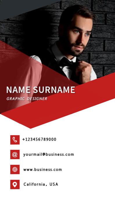 Business card and name card design template