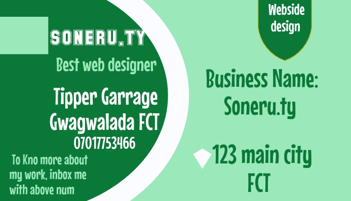 Business card business card Besigheidskaart template