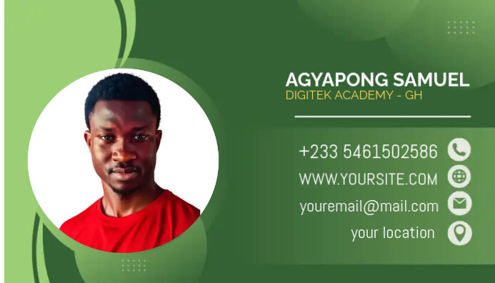 business card complimentary card Template | PosterMyWall