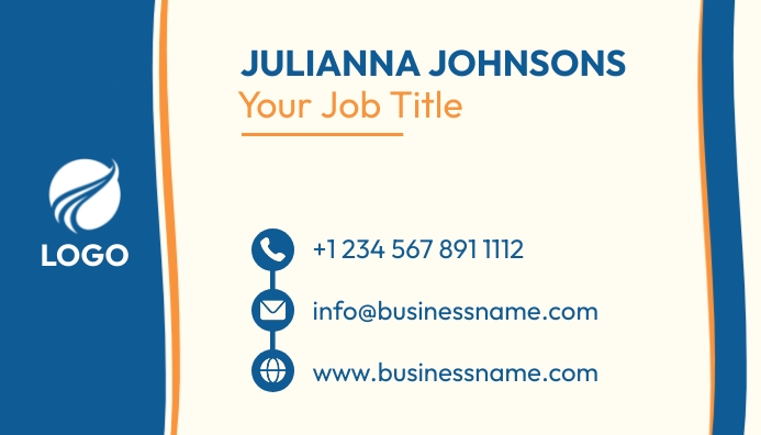 business card design template