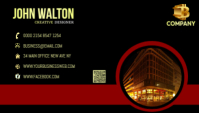 ceo & founder business card Template | PosterMyWall