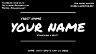 business card template