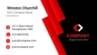 Business Card Design Template Visitenkarte