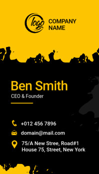 Business Card Design template