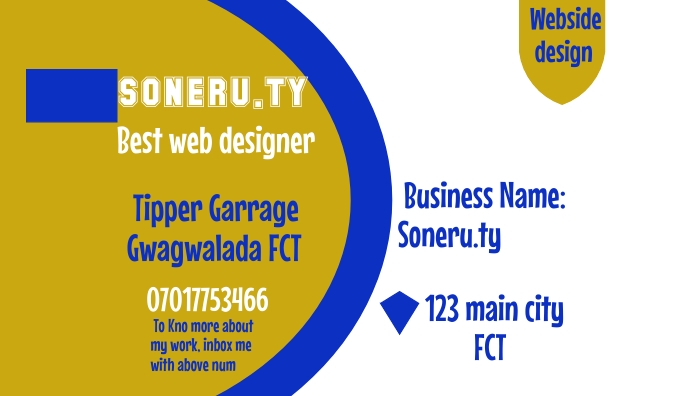 Business card Cartão de visita template