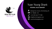 Business card design template