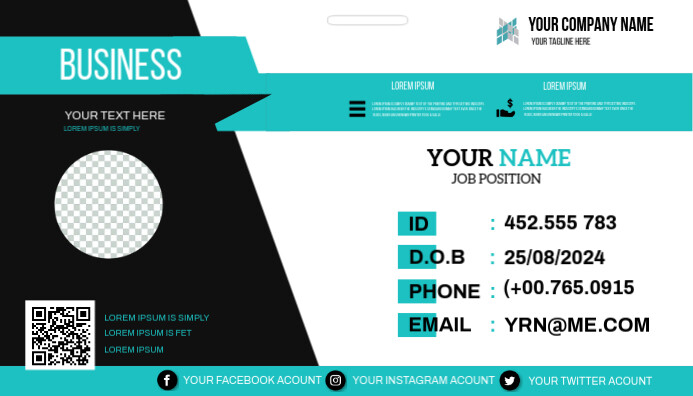 Business card poster Template | PosterMyWall