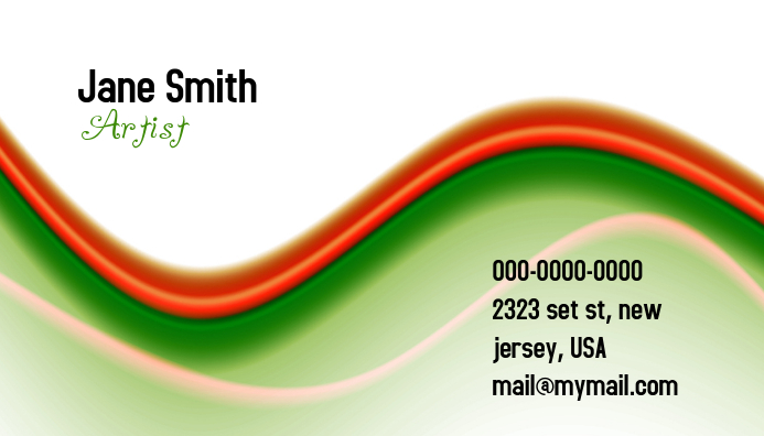 Business Card template