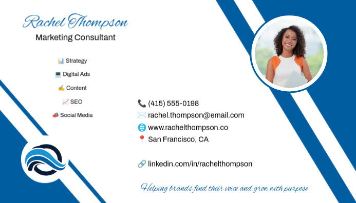 Business Card Template Besigheidskaart