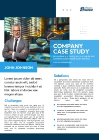 Business Case Study Template A4