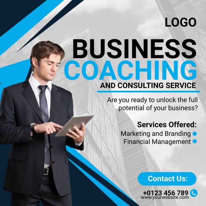 Business Coaching Ads Template | PosterMyWall