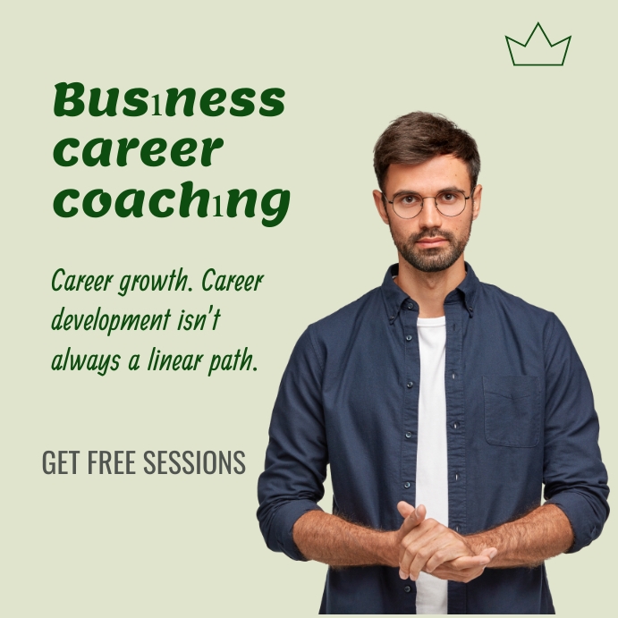 Coach Introduction Post Business Coaching Class Instagram Post Template | PosterMyWall