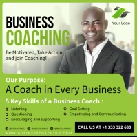 Business coaching session online advertisemen Instagram Post template