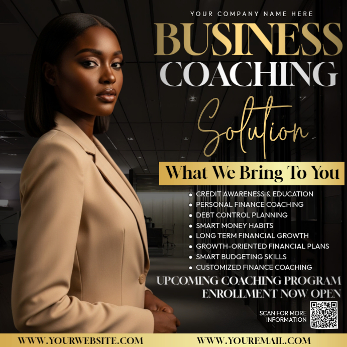 Plantilla de Business Coaching Instagram Ad | PosterMyWall
