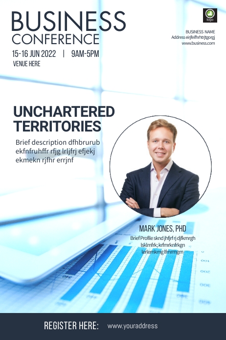 Business Conference Ad Template | PosterMyWall