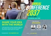 Business Conference Ad Template Cartolina