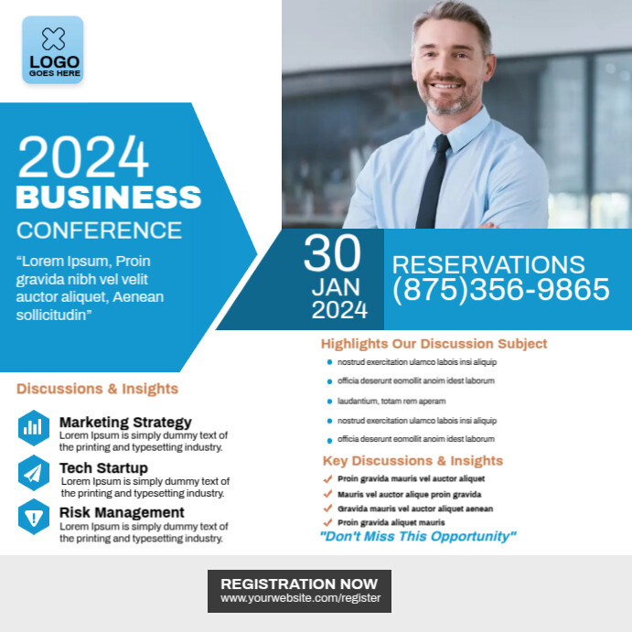 Copy of Business Conference Ads | PosterMyWall