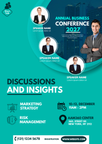 Business Event | Conference Advert Template | PosterMyWall