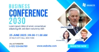 Business Conference Banner Template Facebook Shared Image