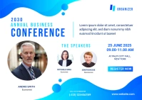 Business Conference Banner Template Postal