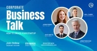 Business conference Banner template Facebook Shared Image