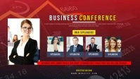 Business Conference Blog Hader template