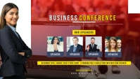 Business Conference Blog Hader Blogkop template