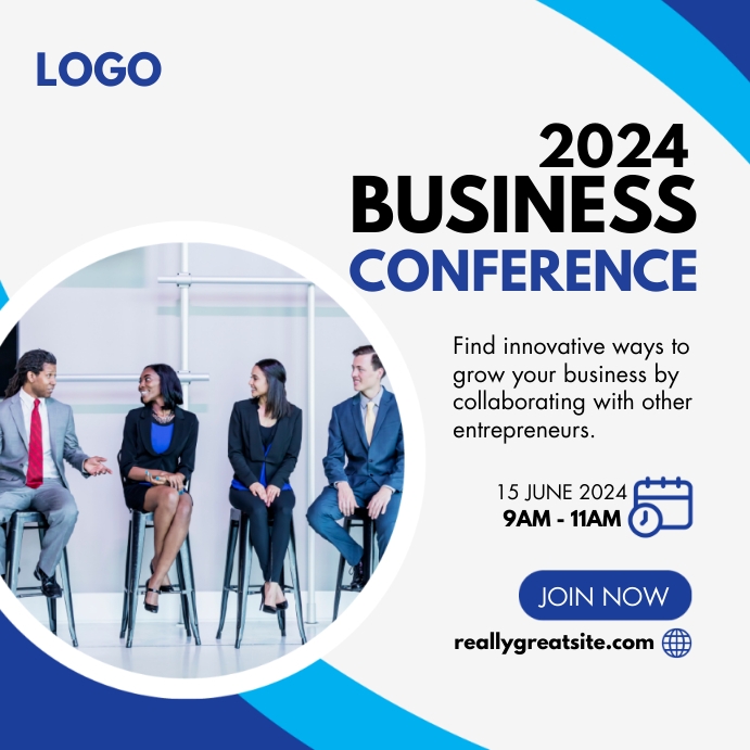 BUSINESS CONFERENCE CORPORATE TEMPLATE Instagram Post