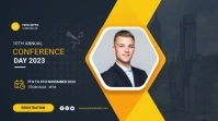 business conference Сообщение Twitter template